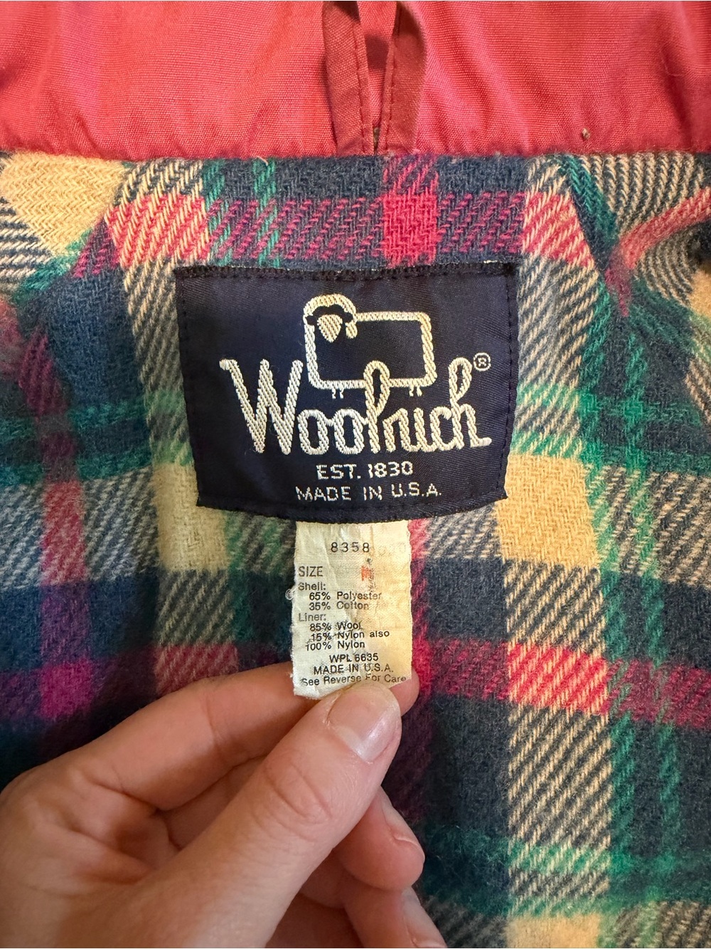 Vintage Women's Raspberry Jacket - Picture 8 of 8